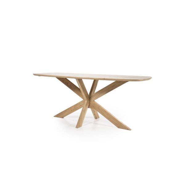 Eettafel Nikki 200x100 - naturel Eleonora - Afbeelding 5