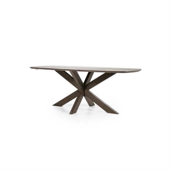 Eettafel Nikki 200x100 - bruin Eleonora - Afbeelding 5