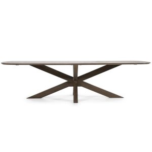 Eettafel Nikki 280x100 - bruin Eleonora