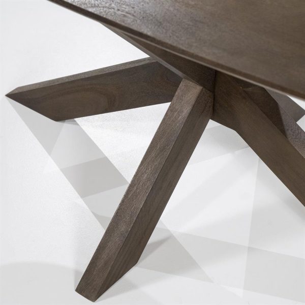 Eettafel Nikki 280x100 - bruin Eleonora - Afbeelding 4