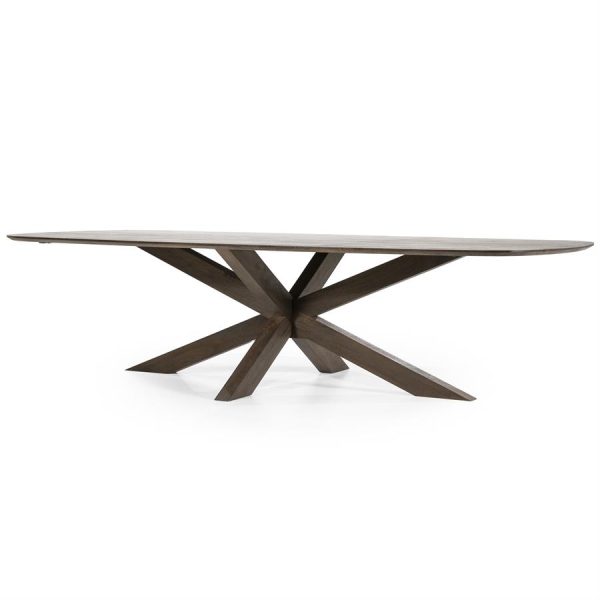 Eettafel Nikki 280x100 - bruin Eleonora - Afbeelding 5