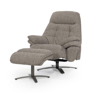 Fauteuil Caleb - taupe Salerno Eleonora