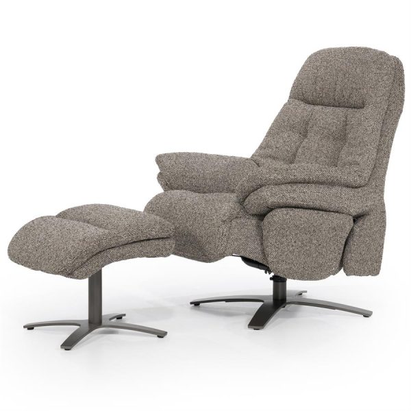 Fauteuil Caleb - taupe Salerno Eleonora - Afbeelding 2