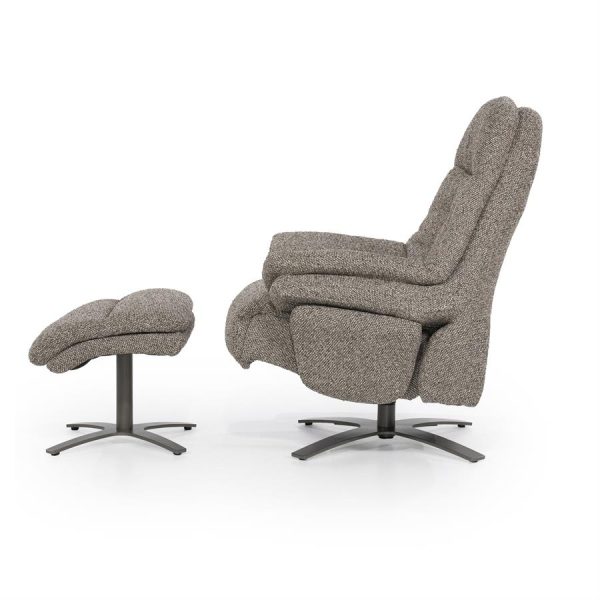 Fauteuil Caleb - taupe Salerno Eleonora - Afbeelding 3