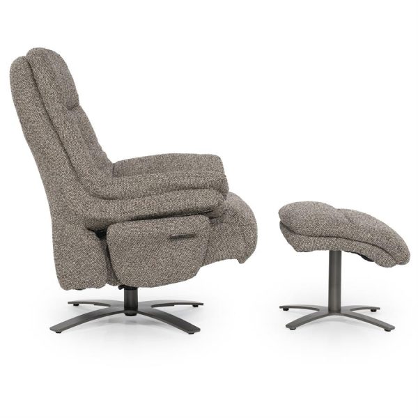 Fauteuil Caleb - taupe Salerno Eleonora - Afbeelding 9
