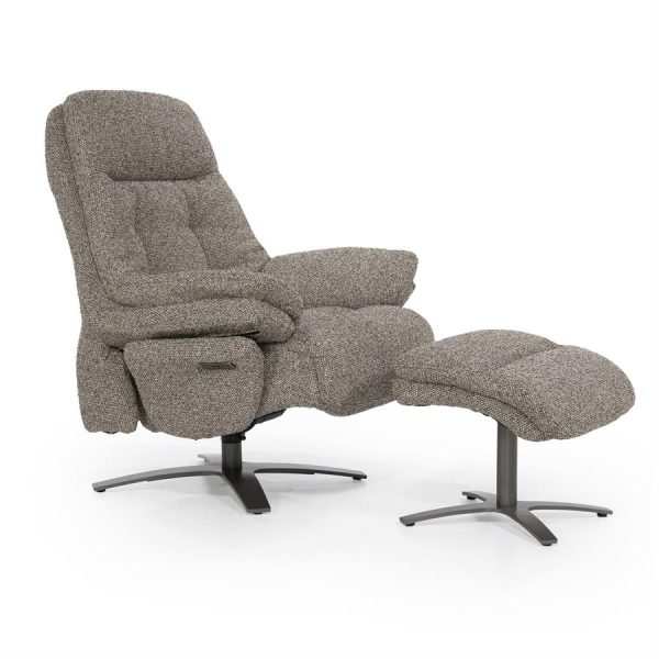 Fauteuil Caleb - taupe Salerno Eleonora - Afbeelding 10