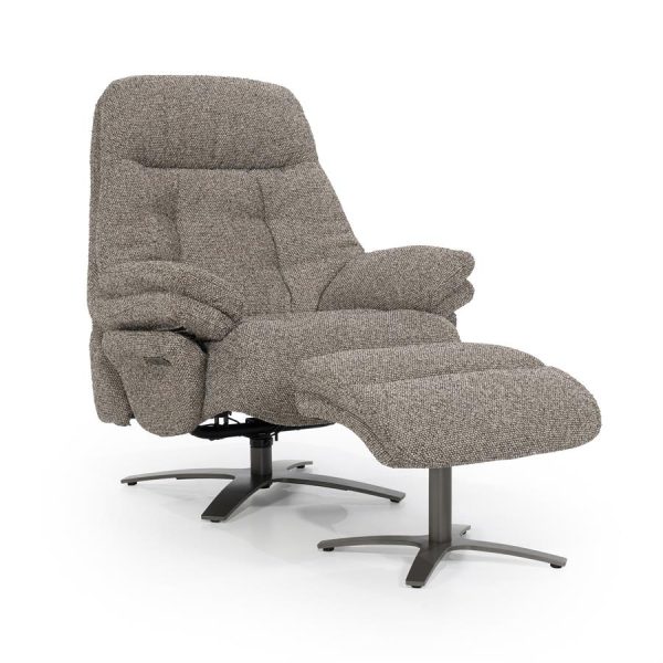 Fauteuil Caleb - taupe Salerno Eleonora - Afbeelding 11