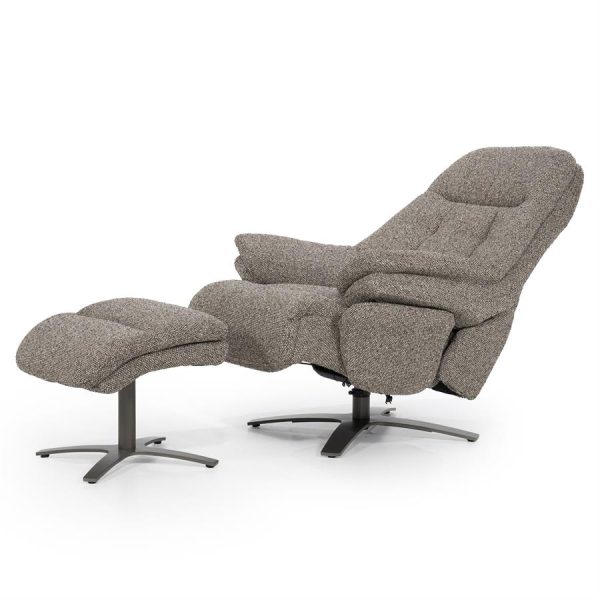 Fauteuil Caleb - taupe Salerno Eleonora - Afbeelding 15