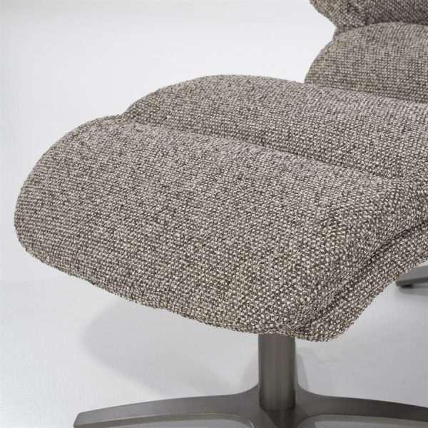 Fauteuil Caleb - taupe Salerno Eleonora - Afbeelding 24