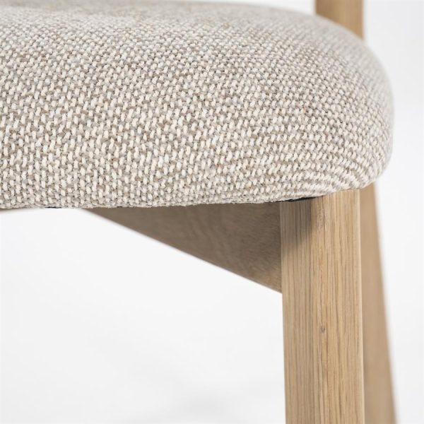 Stoel Mikky naturel - taupe Moon Eleonora - Afbeelding 17