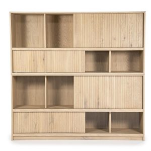 Boekenkast Milo - naturel Eleonora