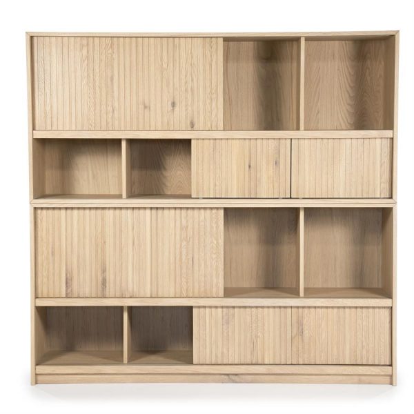 Boekenkast Milo - naturel Eleonora - Afbeelding 4