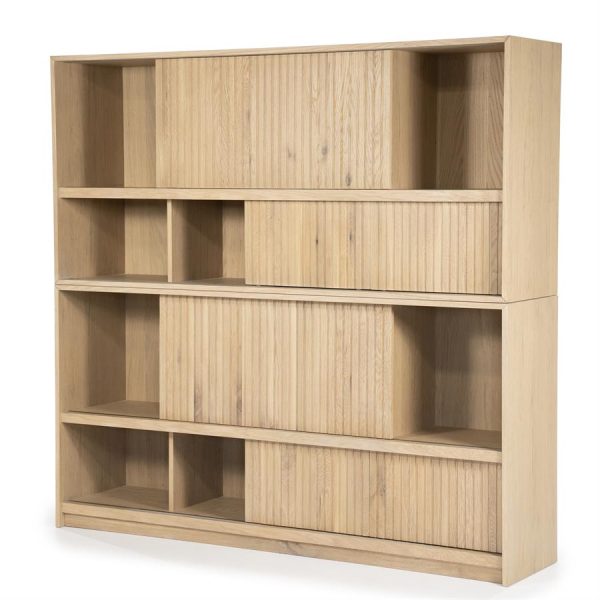 Boekenkast Milo - naturel Eleonora - Afbeelding 6