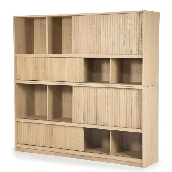Boekenkast Milo - naturel Eleonora - Afbeelding 8