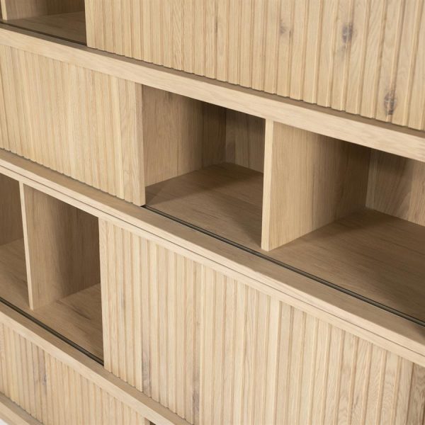 Boekenkast Milo - naturel Eleonora - Afbeelding 11