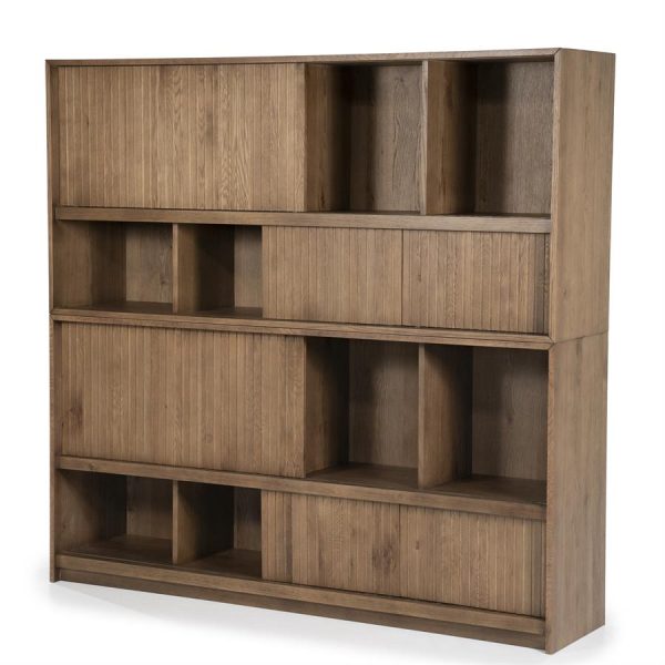 Boekenkast Milo - bruin Eleonora - Afbeelding 5