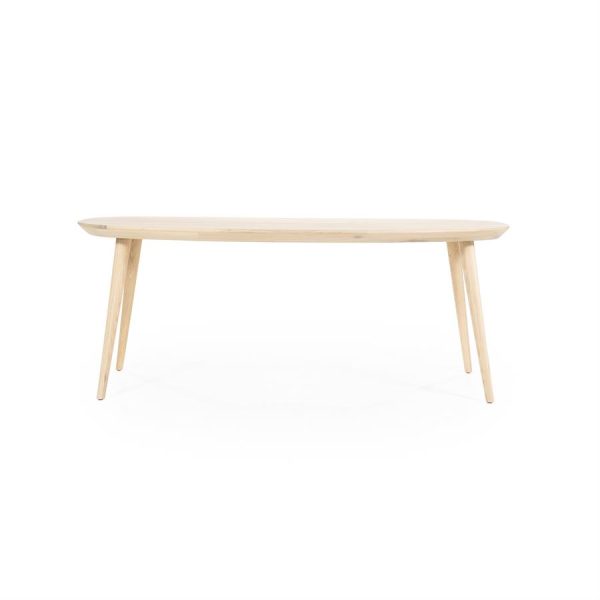 Eettafel Elijah 220x100 cm - naturel Eleonora