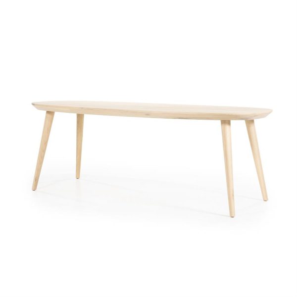 Eettafel Elijah 220x100 cm - naturel Eleonora - Afbeelding 2