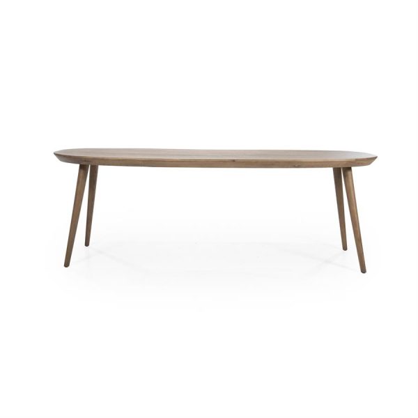 Eettafel Elijah 260x100 cm - bruin Eleonora
