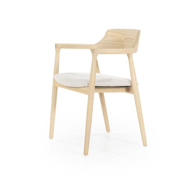 Stoel Yorick - naturel Eleonora - Afbeelding 2
