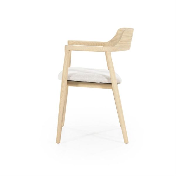 Stoel Yorick - naturel Eleonora - Afbeelding 3