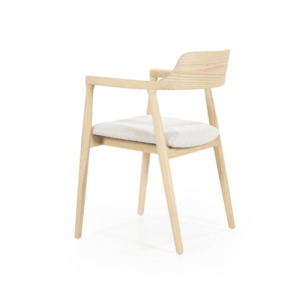 Stoel Yorick - naturel Eleonora - Afbeelding 4