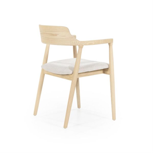 Stoel Yorick - naturel Eleonora - Afbeelding 8