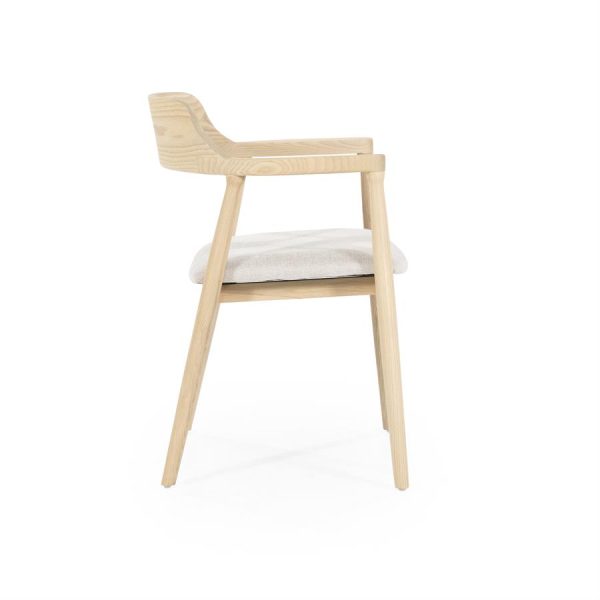 Stoel Yorick - naturel Eleonora - Afbeelding 9