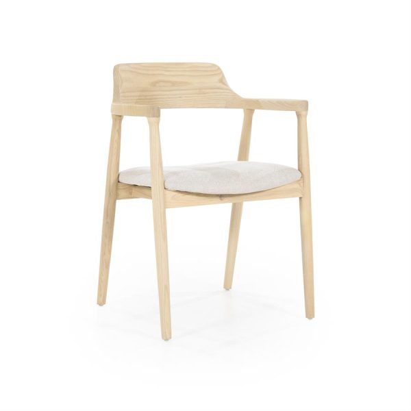 Stoel Yorick - naturel Eleonora - Afbeelding 11