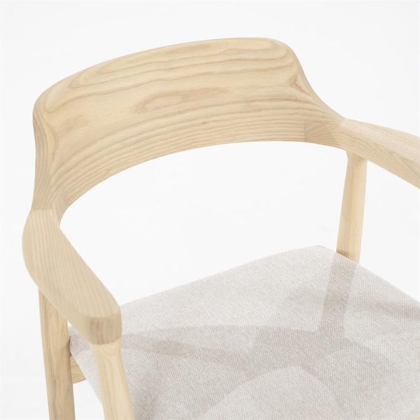 Stoel Yorick - naturel Eleonora - Afbeelding 13