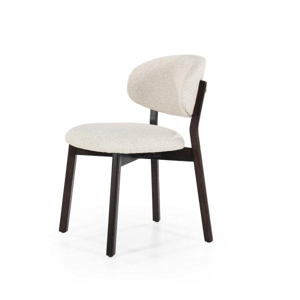 Stoel Mikky bruin - beige Moon Eleonora - Afbeelding 2