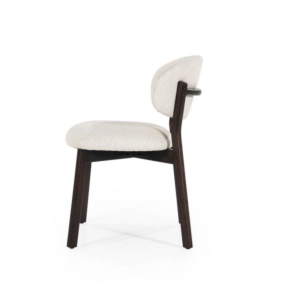 Stoel Mikky bruin - beige Moon Eleonora - Afbeelding 3
