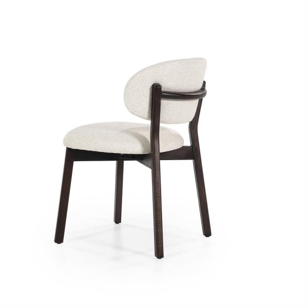 Stoel Mikky bruin - beige Moon Eleonora - Afbeelding 4