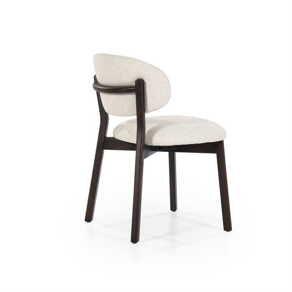 Stoel Mikky bruin - beige Moon Eleonora - Afbeelding 8