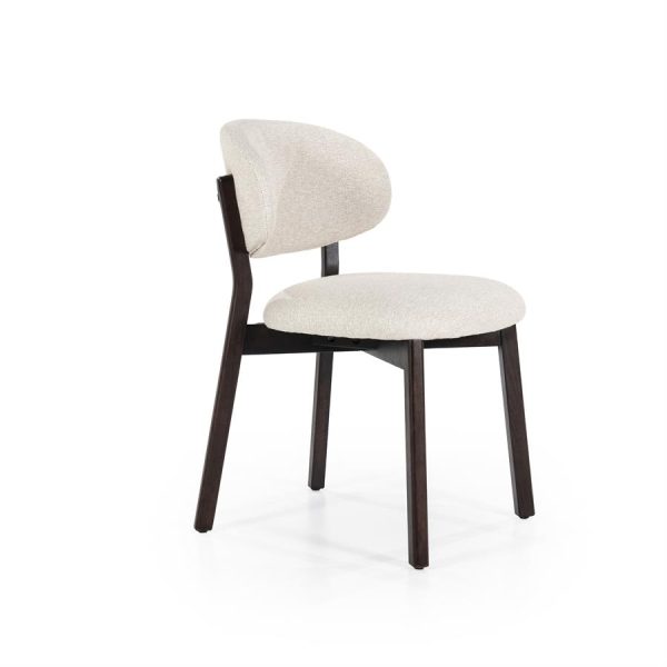 Stoel Mikky bruin - beige Moon Eleonora - Afbeelding 10