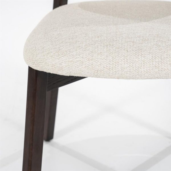 Stoel Mikky bruin - beige Moon Eleonora - Afbeelding 15
