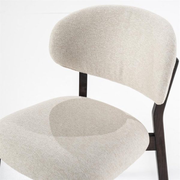 Stoel Mikky bruin - beige Moon Eleonora - Afbeelding 18