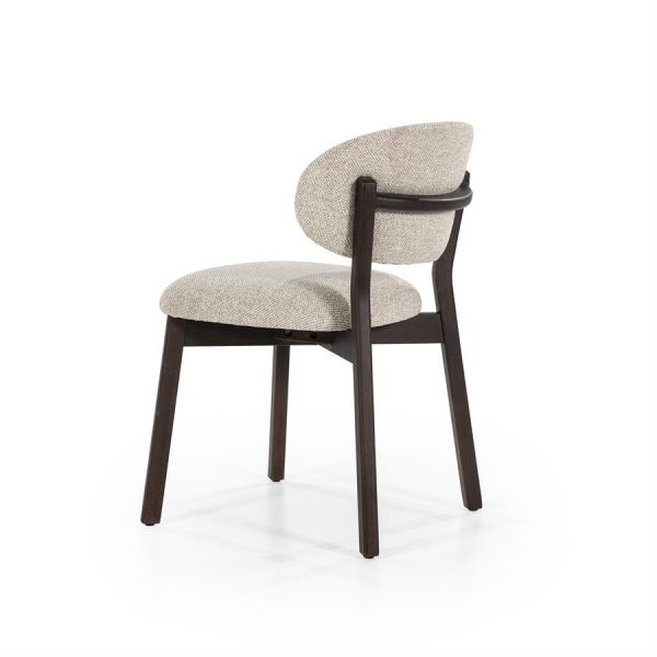 Stoel Mikky bruin - taupe Moon Eleonora - Afbeelding 4