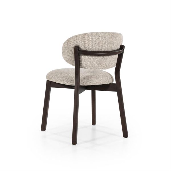 Stoel Mikky bruin - taupe Moon Eleonora - Afbeelding 5
