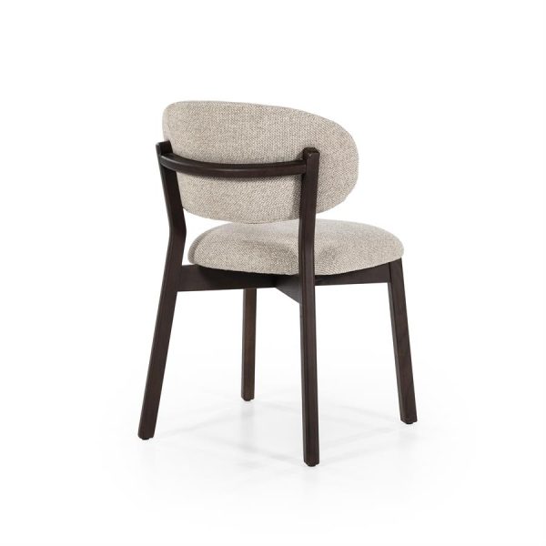 Stoel Mikky bruin - taupe Moon Eleonora - Afbeelding 7