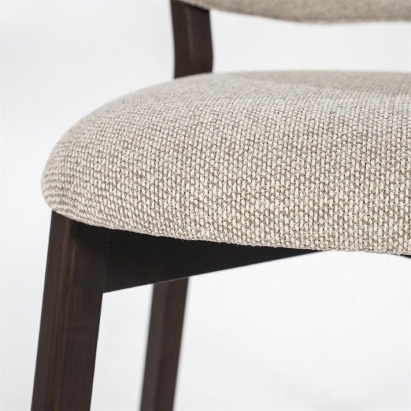 Stoel Mikky bruin - taupe Moon Eleonora - Afbeelding 15