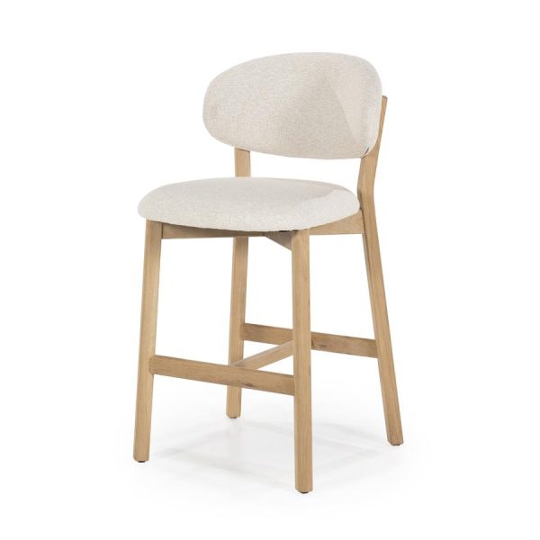 Barstoel Mikky naturel - beige Moon Eleonora