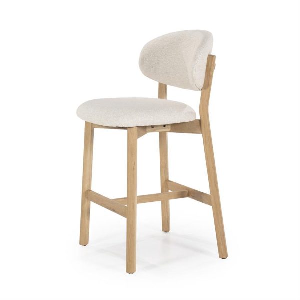 Barstoel Mikky naturel - beige Moon Eleonora - Afbeelding 2