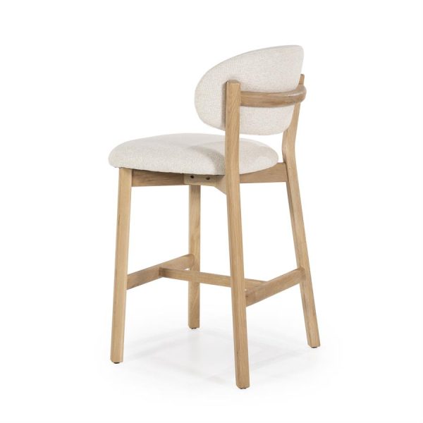 Barstoel Mikky naturel - beige Moon Eleonora - Afbeelding 4