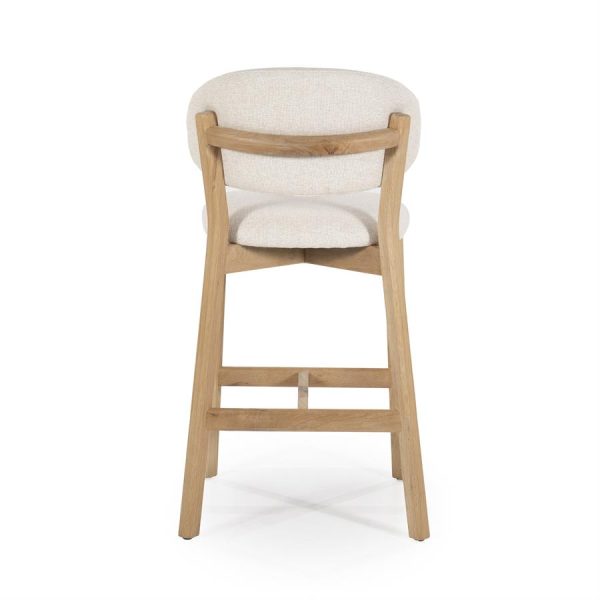 Barstoel Mikky naturel - beige Moon Eleonora - Afbeelding 6