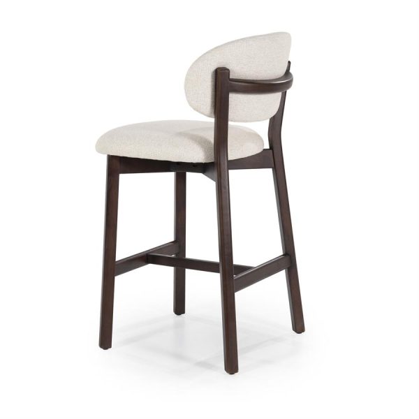 Barstoel Mikky bruin - beige Moon Eleonora - Afbeelding 4