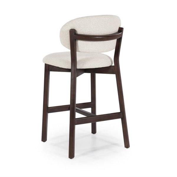 Barstoel Mikky bruin - beige Moon Eleonora - Afbeelding 5
