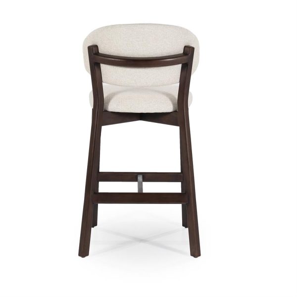 Barstoel Mikky bruin - beige Moon Eleonora - Afbeelding 6