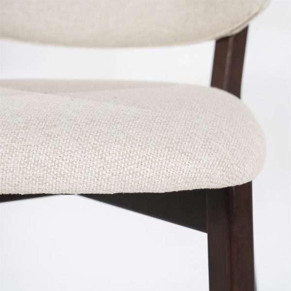 Barstoel Mikky bruin - beige Moon Eleonora - Afbeelding 15