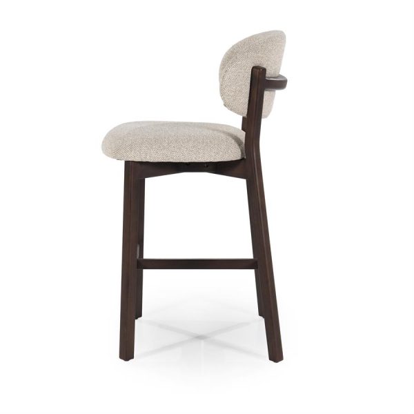 Barstoel Mikky bruin - taupe Moon Eleonora - Afbeelding 3